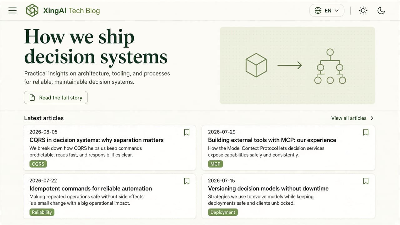 XingAI Tech Blog